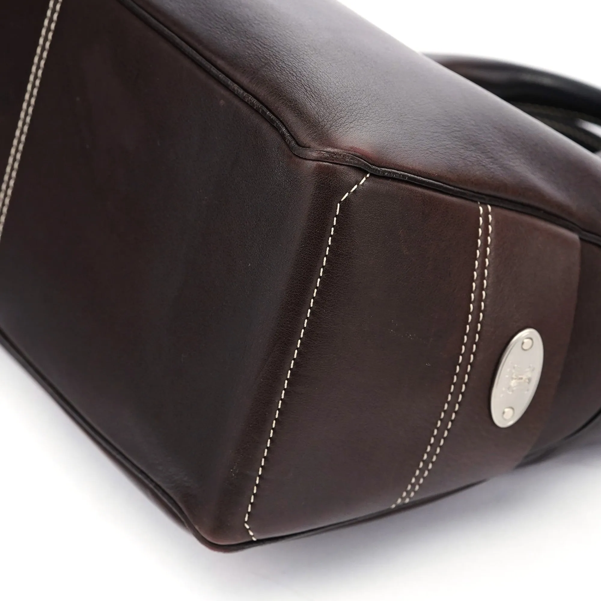 Brown Leather Tote Bag