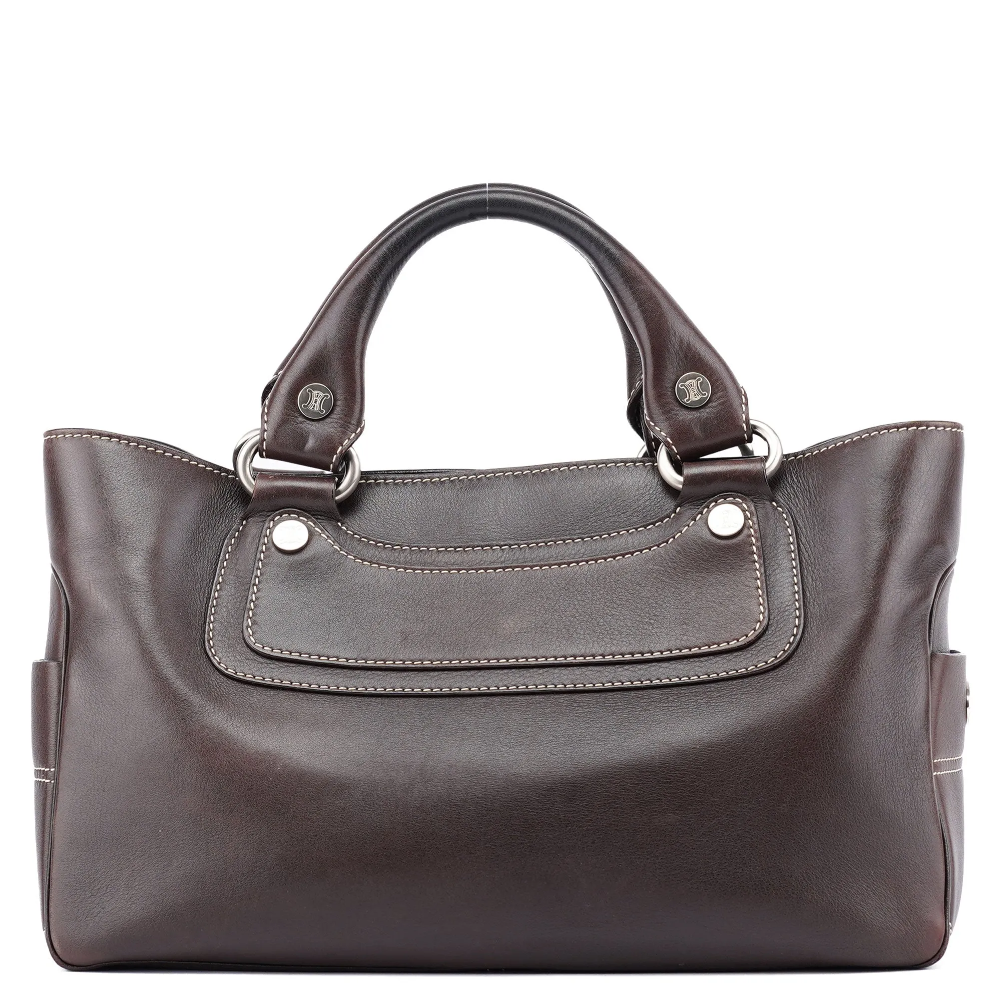 Brown Leather Tote Bag