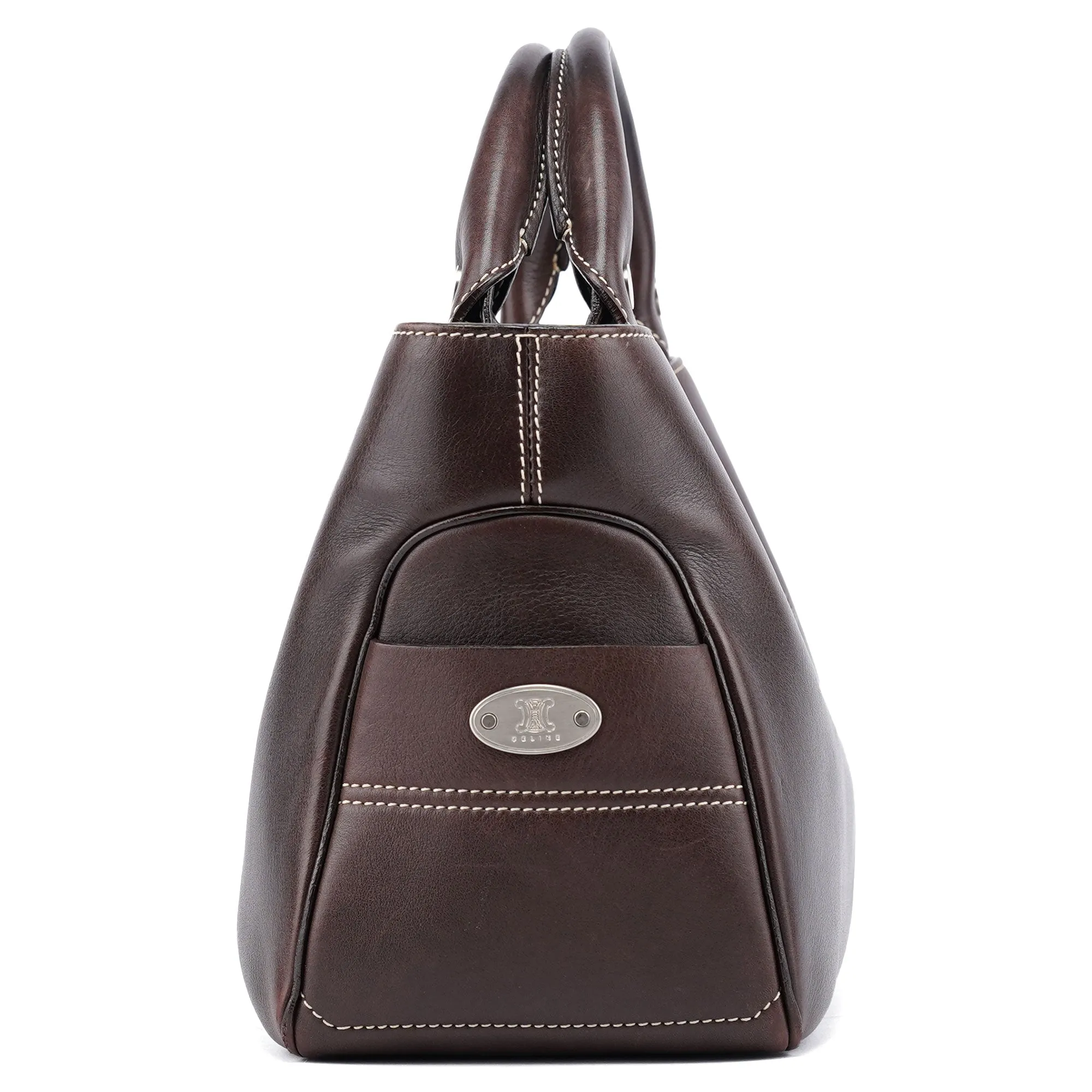 Brown Leather Tote Bag