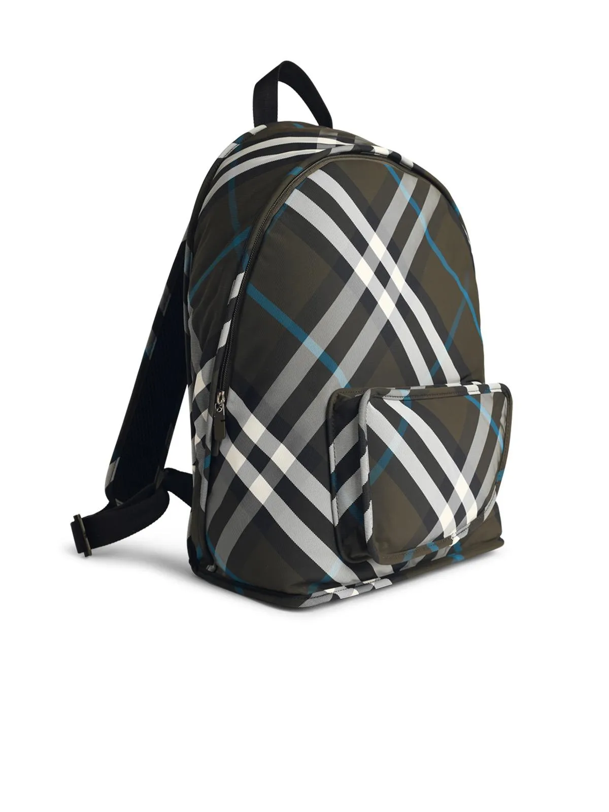 Burberry 'Shield' Green Polyamide Backpack