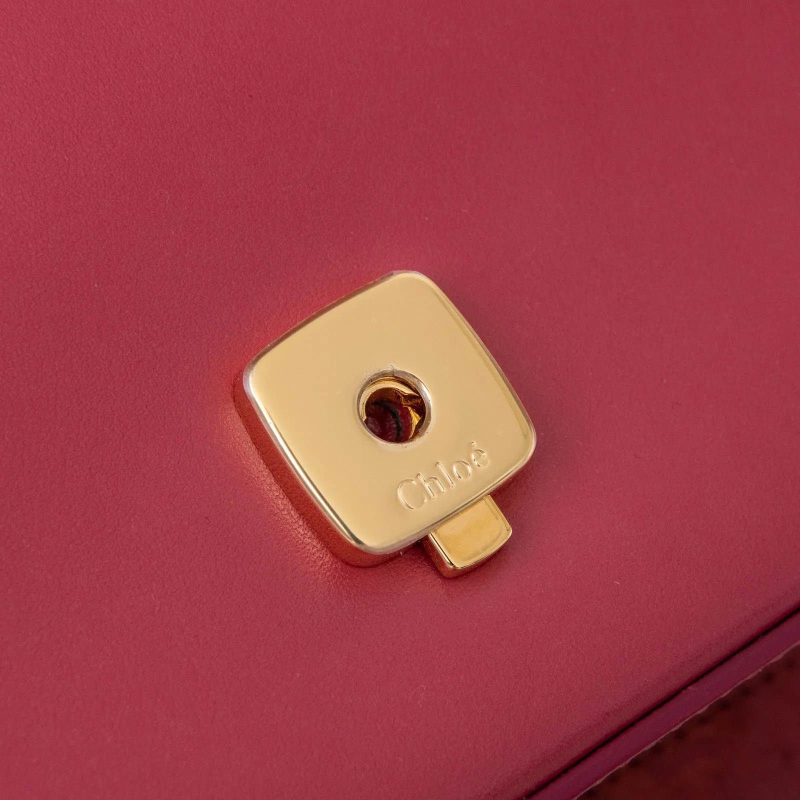 C Interactive Performance-optimized Mini Logo Chloe  Captive Scarlet Bag Pink Crossbody