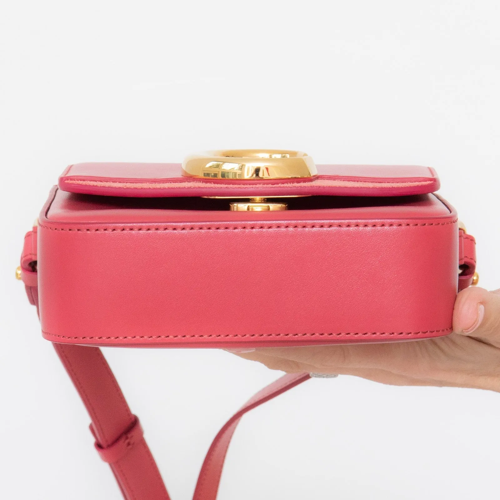 C Interactive Performance-optimized Mini Logo Chloe  Captive Scarlet Bag Pink Crossbody