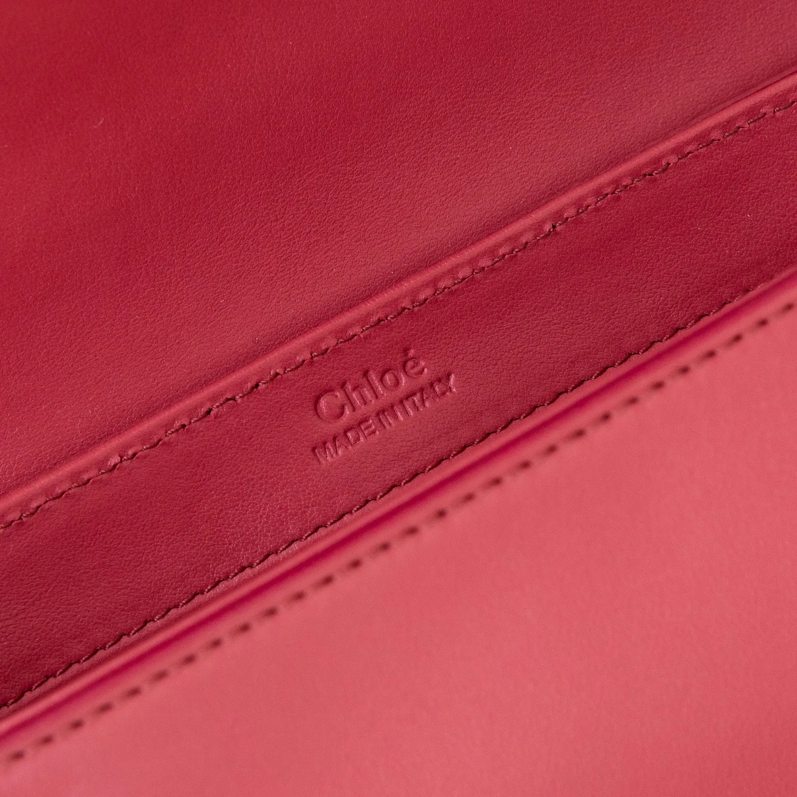 C Interactive Performance-optimized Mini Logo Chloe  Captive Scarlet Bag Pink Crossbody