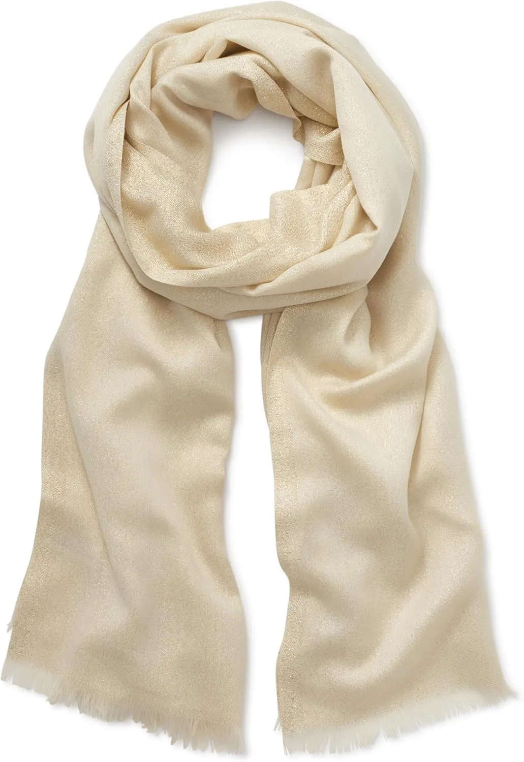 Calvin Klein womens Satin Border Chiffon Scarf