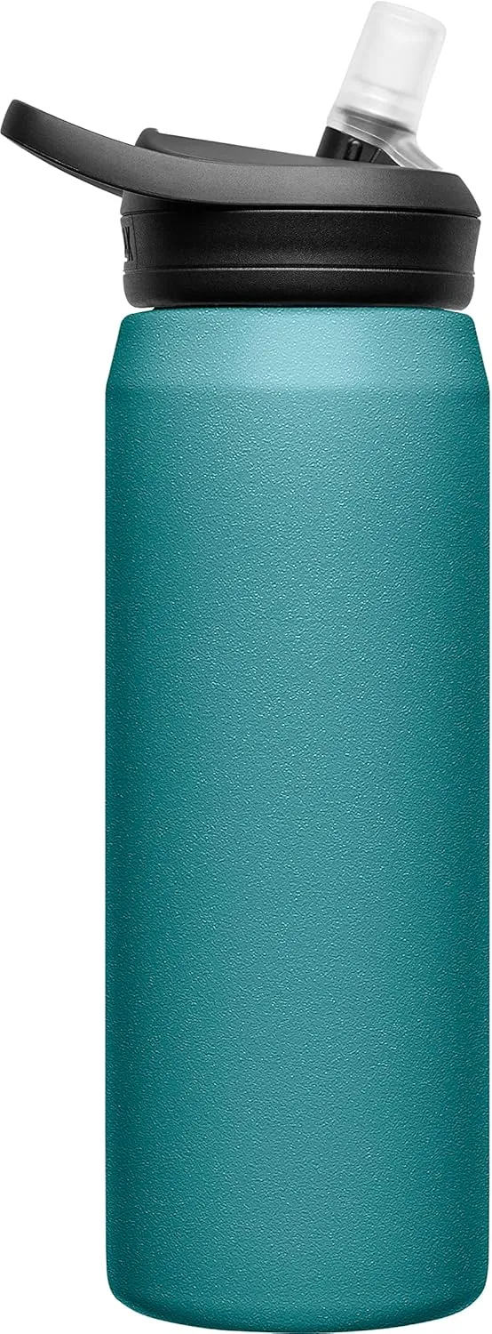 CamelBak eddy  Water Bottle with Straw 25oz - Insulated Stainless Steel, Lagoon