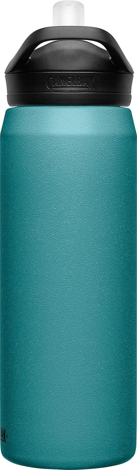 CamelBak eddy  Water Bottle with Straw 25oz - Insulated Stainless Steel, Lagoon