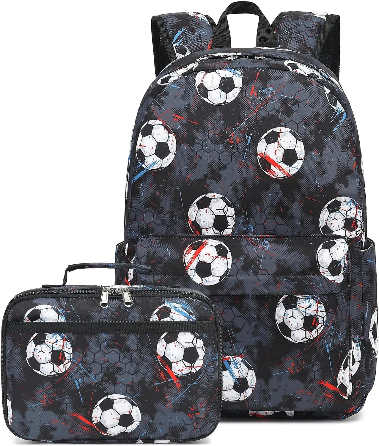 CAMTOP Backpack for Kids, Boys Girls Preschool Backpacks with Lunch Box Toddler Kindergarten School Bookbag Set