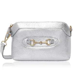 Capri 3-in-1 Leather Bag | Silver