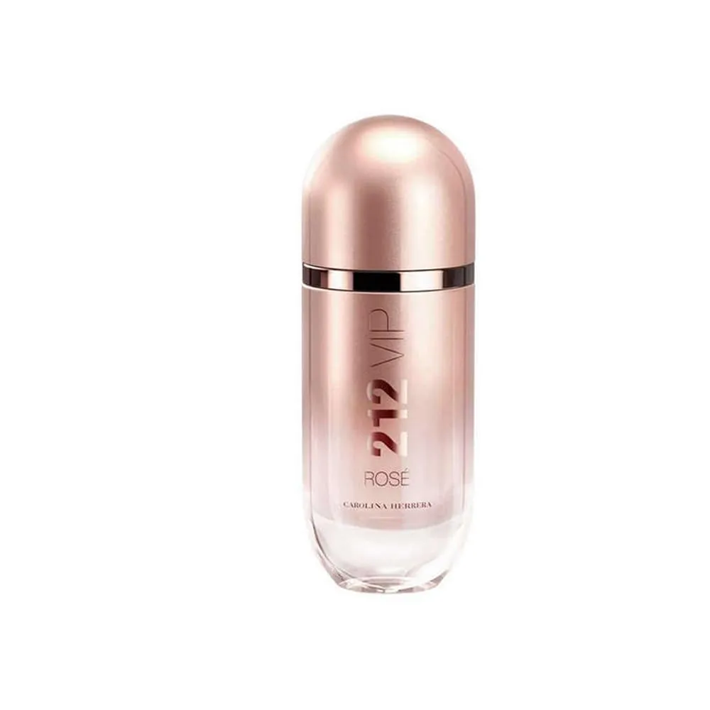 Carolina Herrera 212 Vip Rose Fragrance For Women - Notes Of Bubbly Rosé - Seductive Peach Blossom - Fresh, Elegant And Dynamic - Day And Night Wear - Sensual And Feminine Scent - Edp Spray - 2.7 Oz