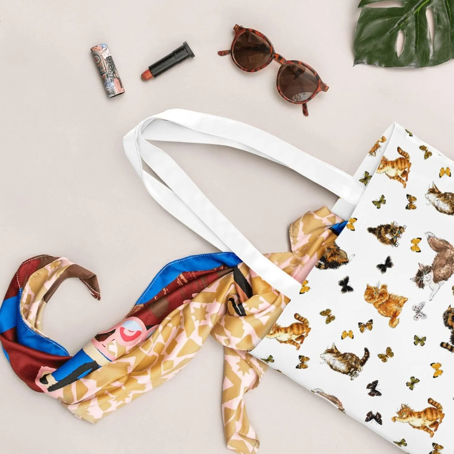 Cartoon Medicine Pattern Print Foldable Tote Bag For Women Large Tote Shoulder Handbag Reusable Grocery Bags Travel Work