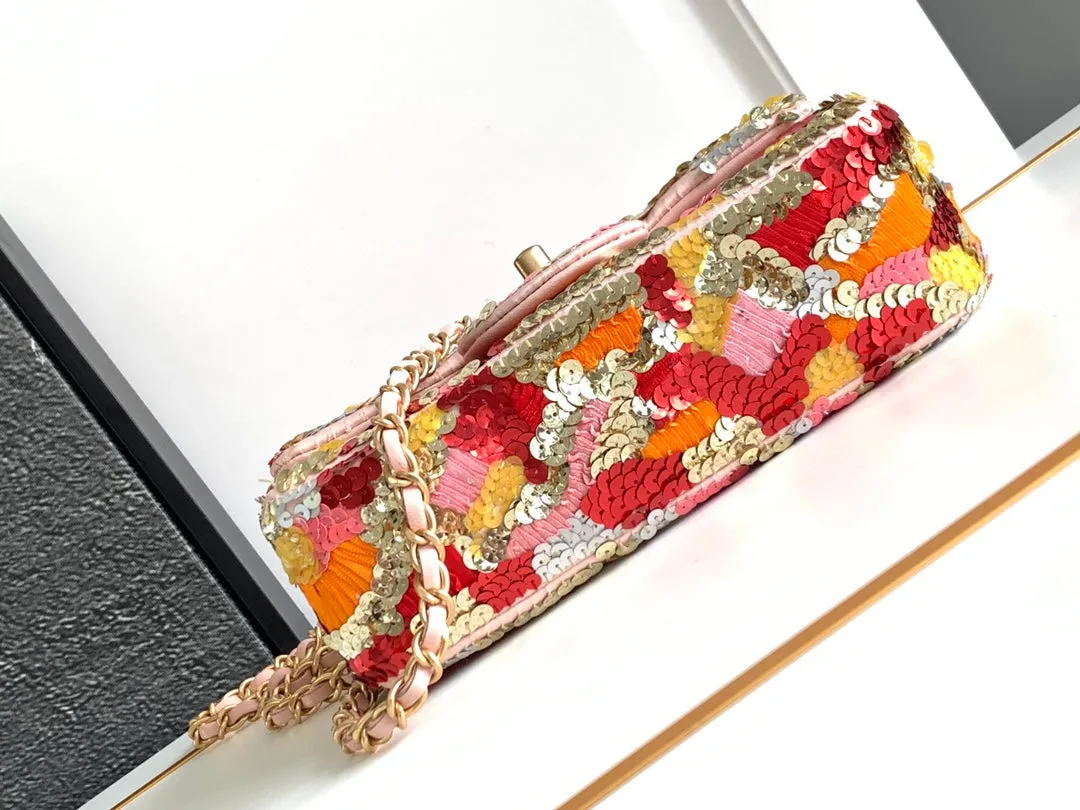 CC 20 STUNNING LIMITED EDITION BEADED COLORFUL BAG