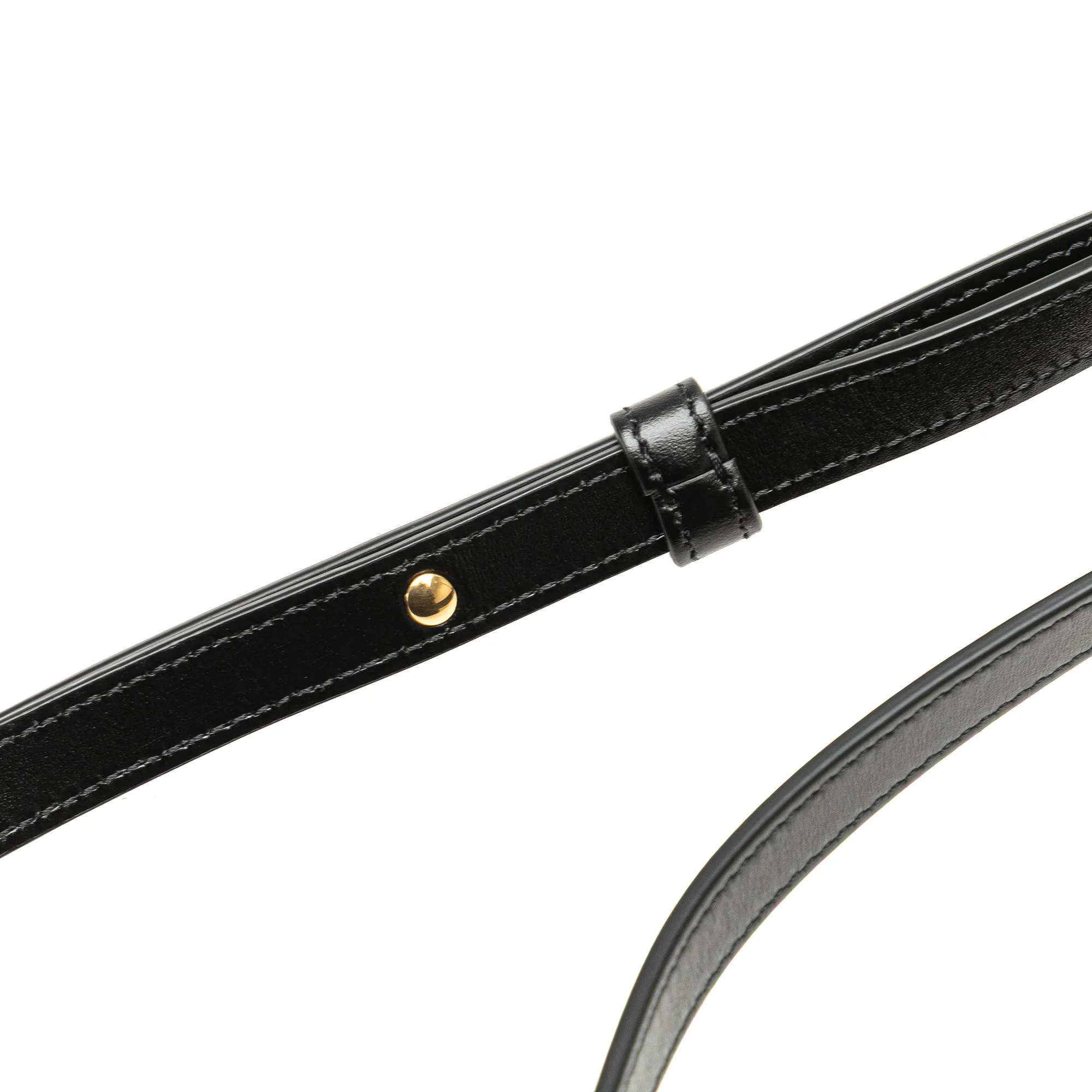 Celine Small Calfskin Cuir Triomphe Oval Crossbody