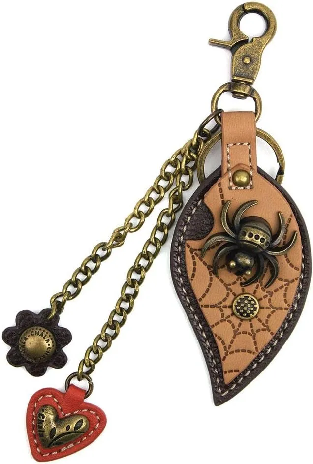 Chala Handbags Spider Charming Keychain