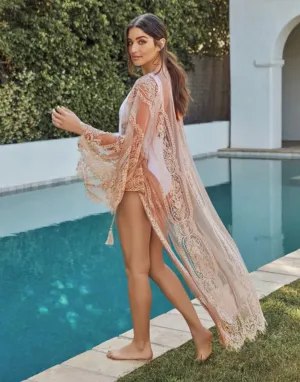 Champagne kaftan