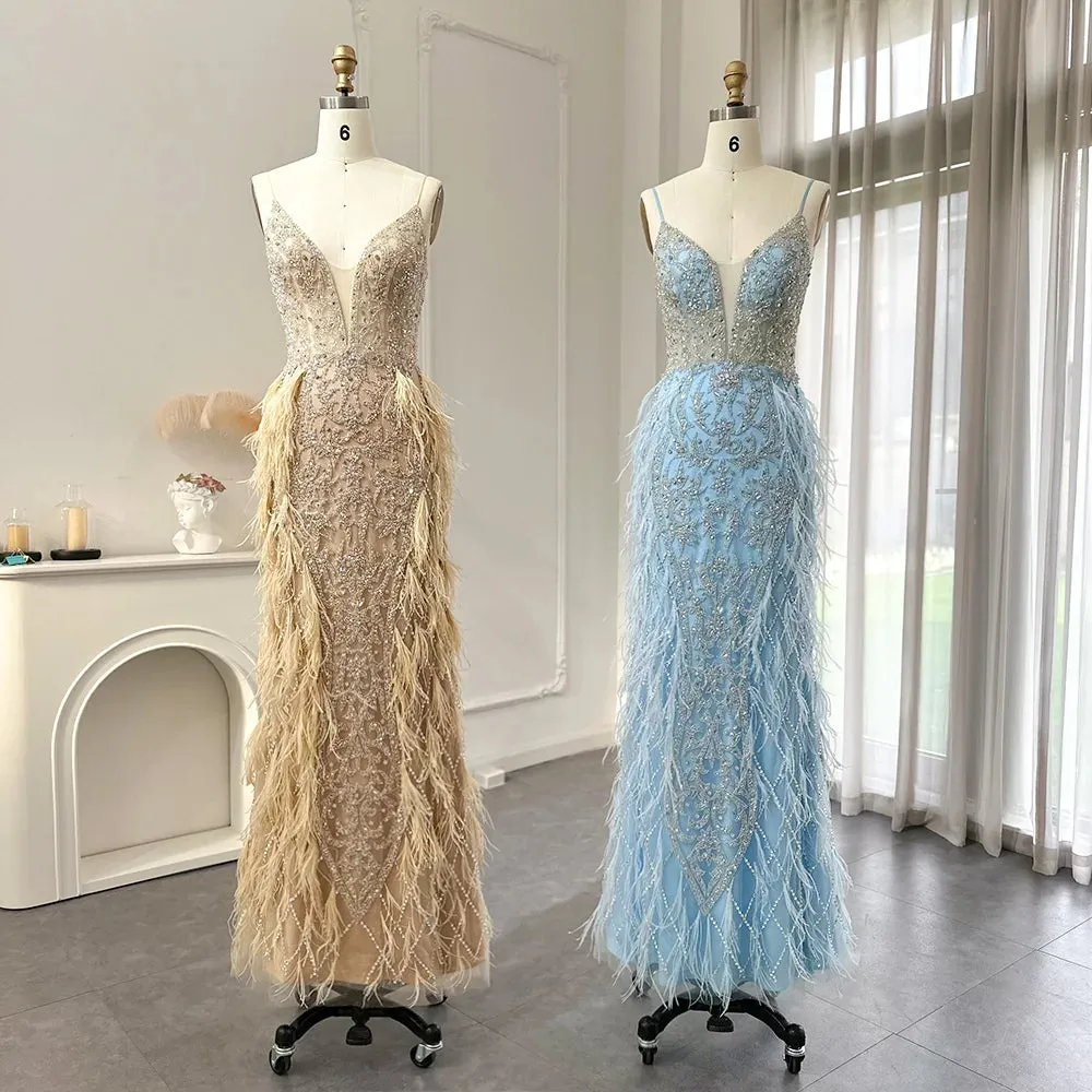 Champagne Kiss Evening Gown