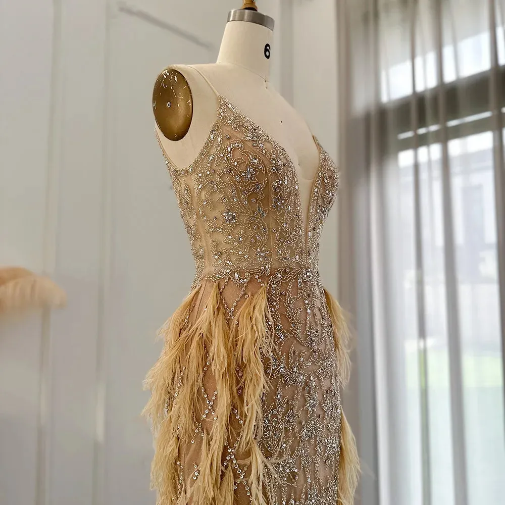 Champagne Kiss Evening Gown
