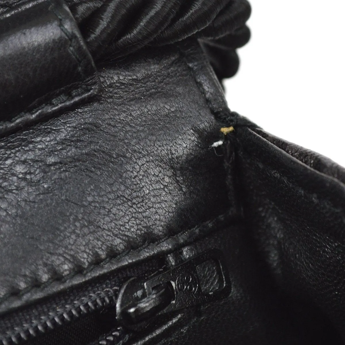 Chanel 1986-1989 Black Sequins Pochette