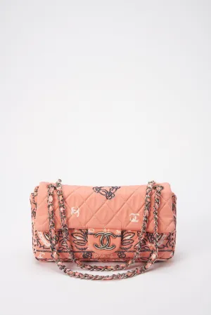 Chanel Bandana Paisley Print Cotton Flap Bag