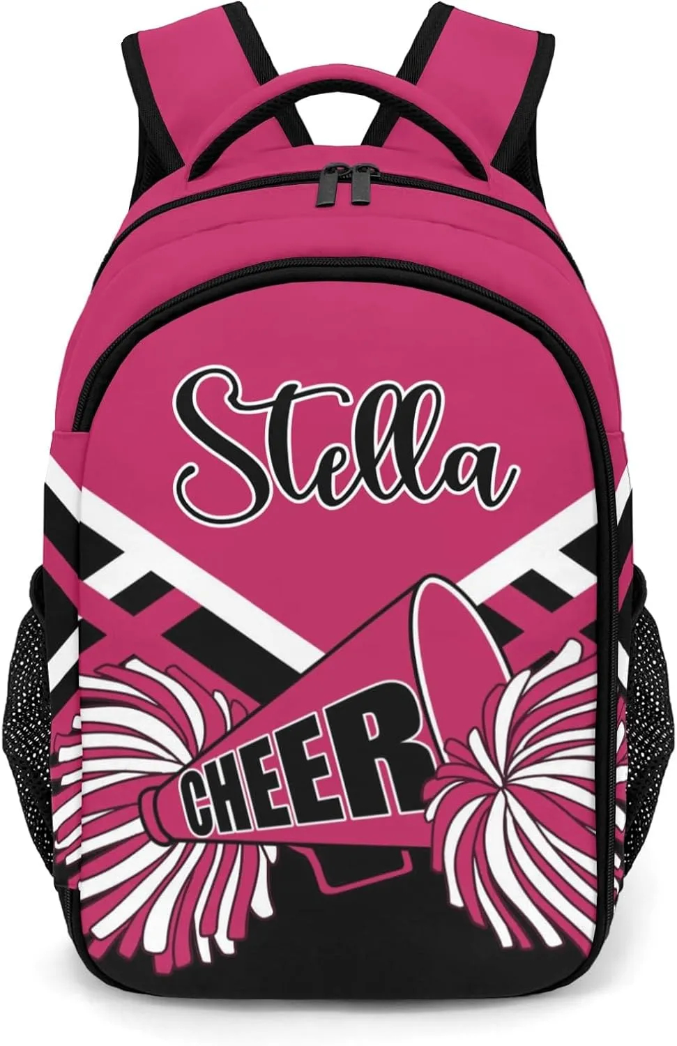 Cheerleaders Cheer Rose Red Shoulders Bag Backpacks Casual Daypacks for Women Men Sports Party