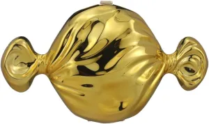 Chic Ladies Candy Shape Evening Clutch Acrylic Evening Handbag Metallic Shoulder Purse for Party Prom Cocktail