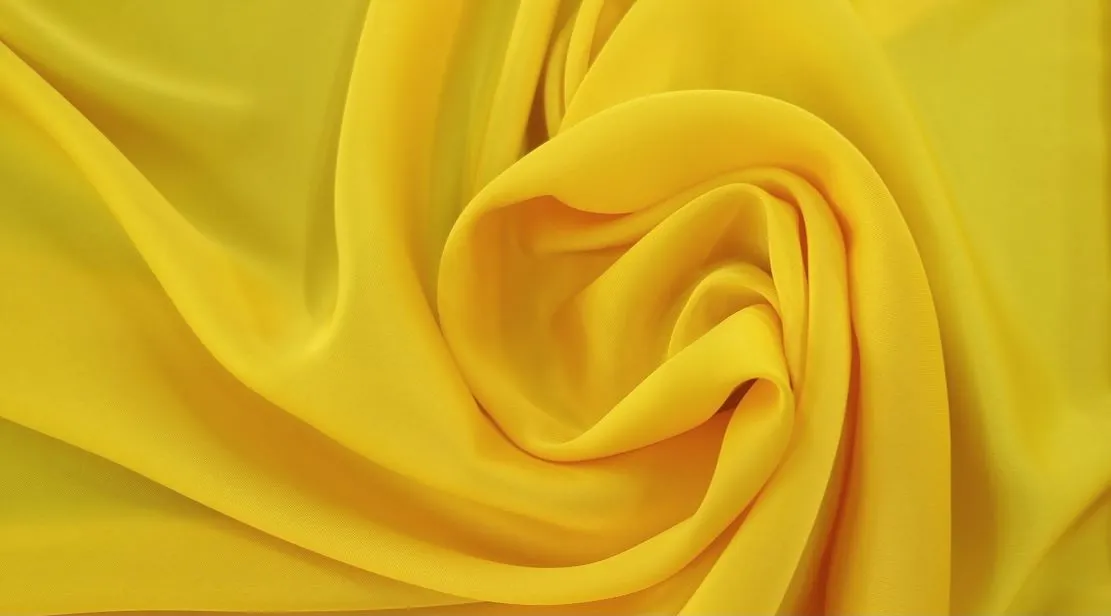 Chiffon Sateen Sunshine