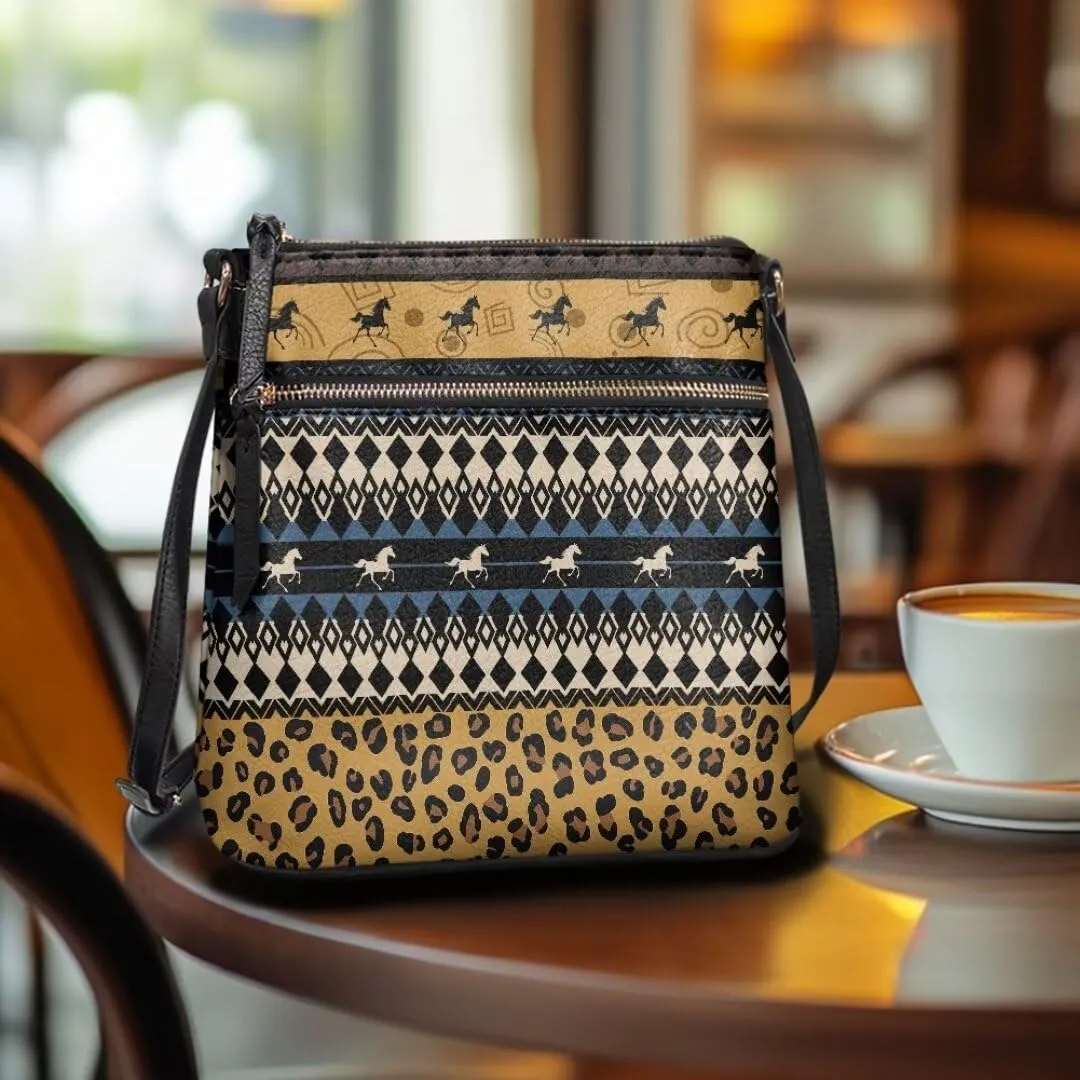 Coldinair Medium Size Shoulder Handbags Crossbody Bag for Women PU Leather Satchel Purse Shoulder Bag