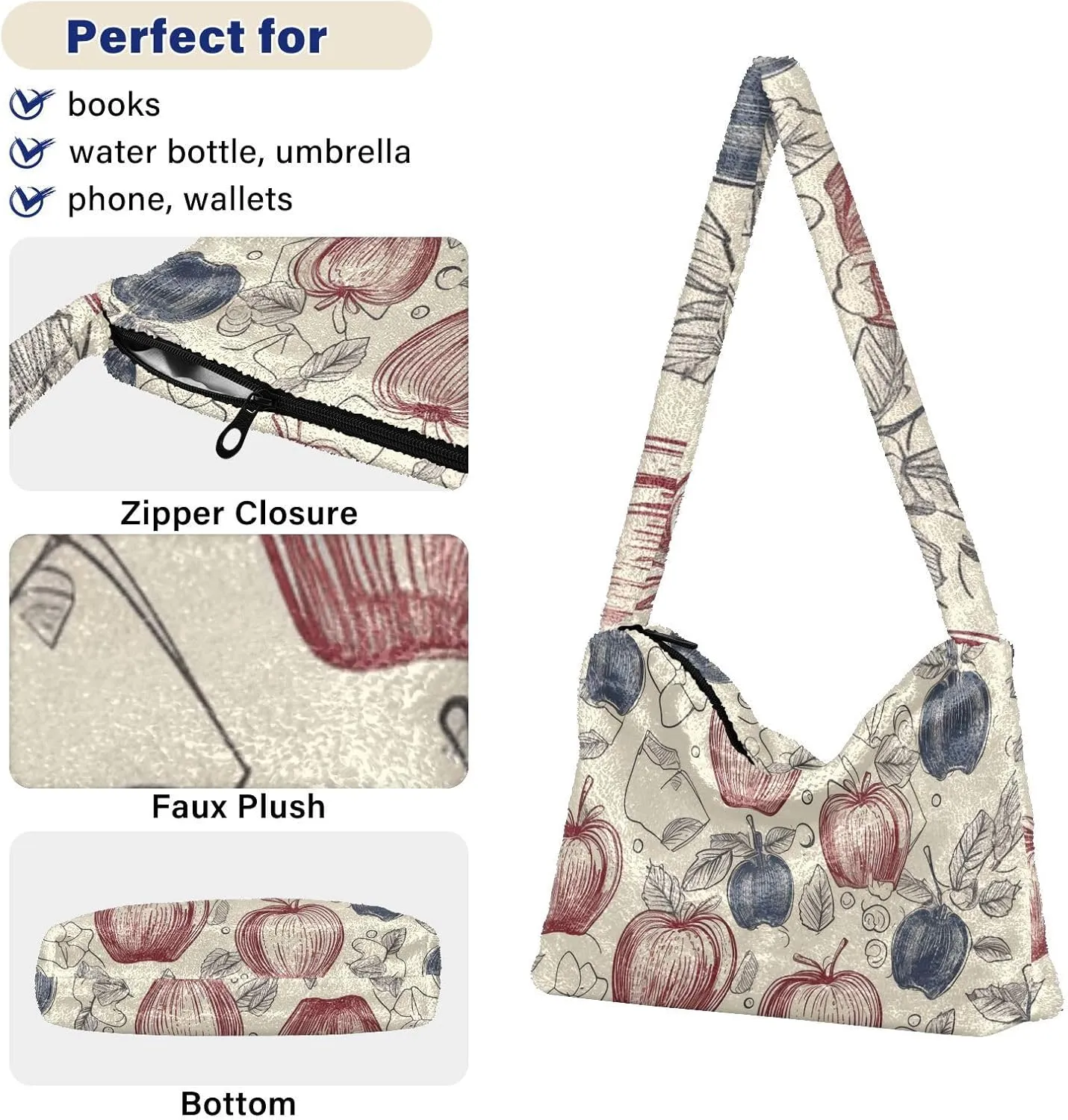 Colorful Cactus Womens Shoulder Bag, Tote Book Bag for Women, Womens Outdoor Bag