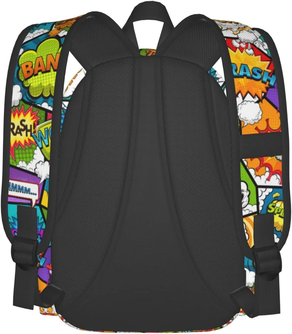 Comic Book Bomb Pattern Backpack 17 ", Features Your Sorority'S Logo And Quotes For A Personalized Touch. This Unique And Customized Backpack Is Perfect For Jogging And Hiking