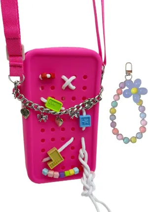 Crossbody Mini Cell Phone Bag Purse with Adjustable Strap Hands-Free Traval Bag