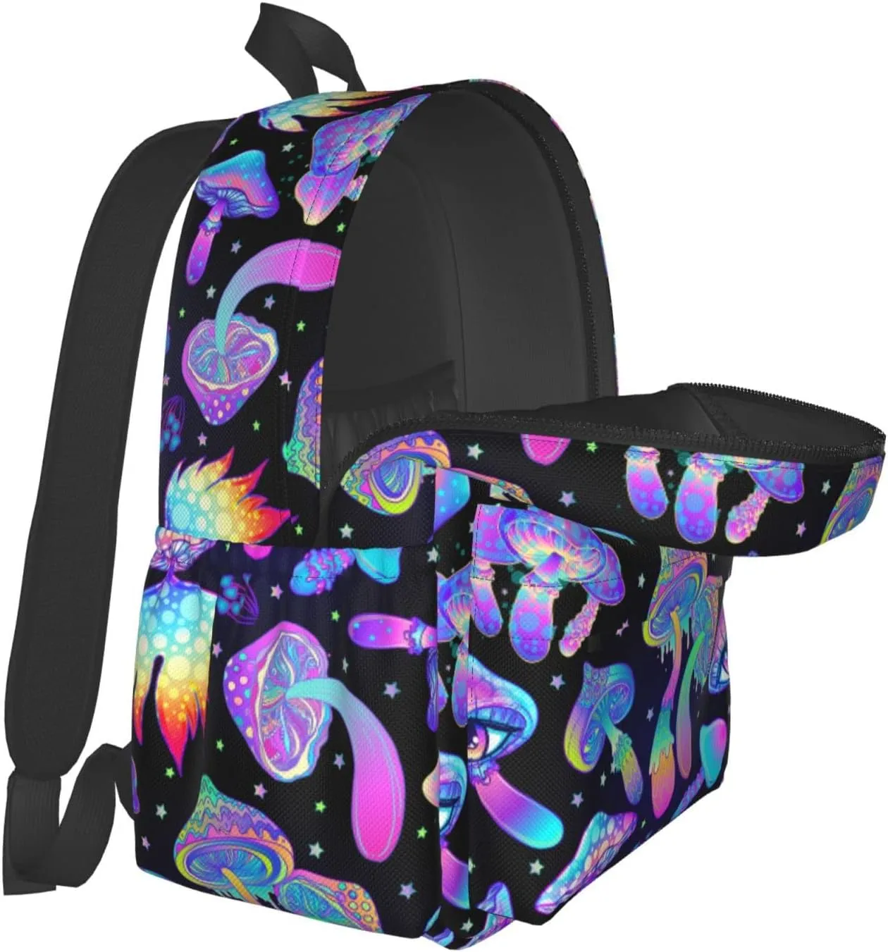 Daily Backpack Mushroom Backpacks Travel Laptop Daypack 17 inch Bags for Men Women