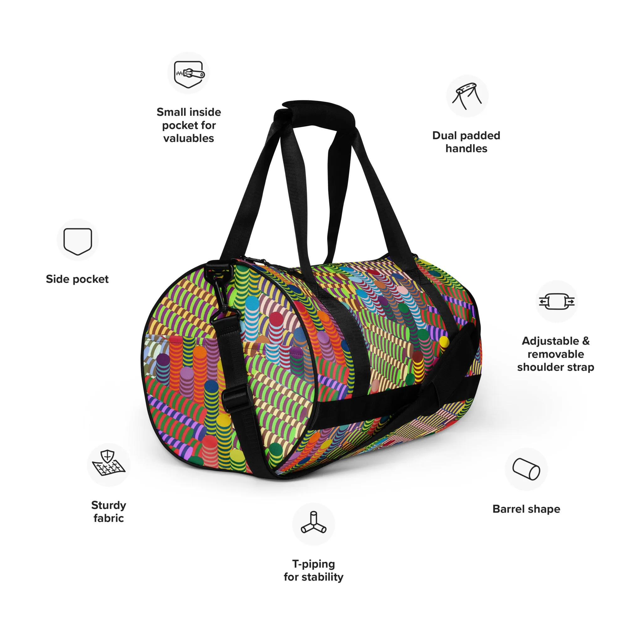 Deep Chocolate 03 Gym Bag