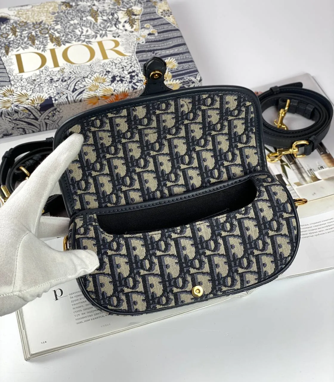 DIOR BOBBY east-west bag
