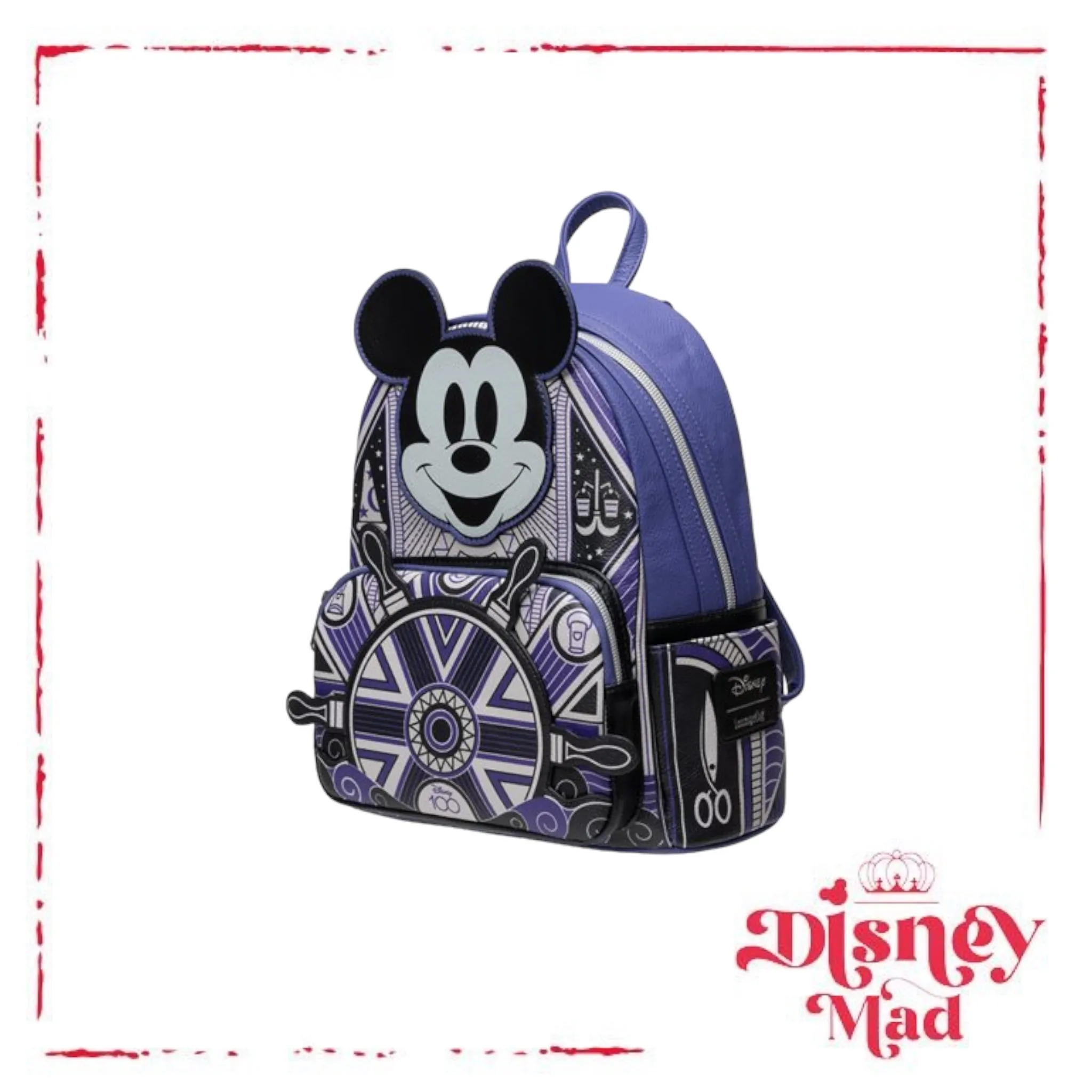 Disney 100 Art Deco Mickey Mouse Mini-Backpack