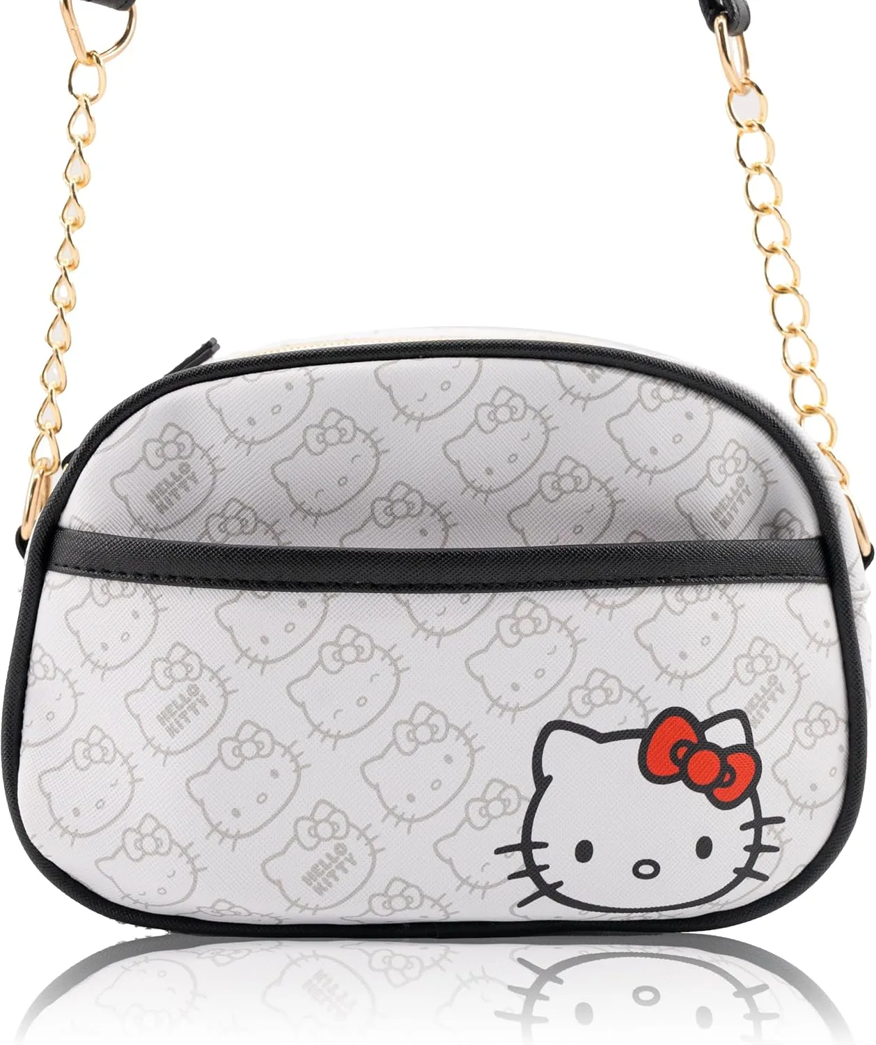 Disney Sanrio Bluey Purse Crossbody Handbag for Women | Metallic Vinyl Women's Shoulder Handbag