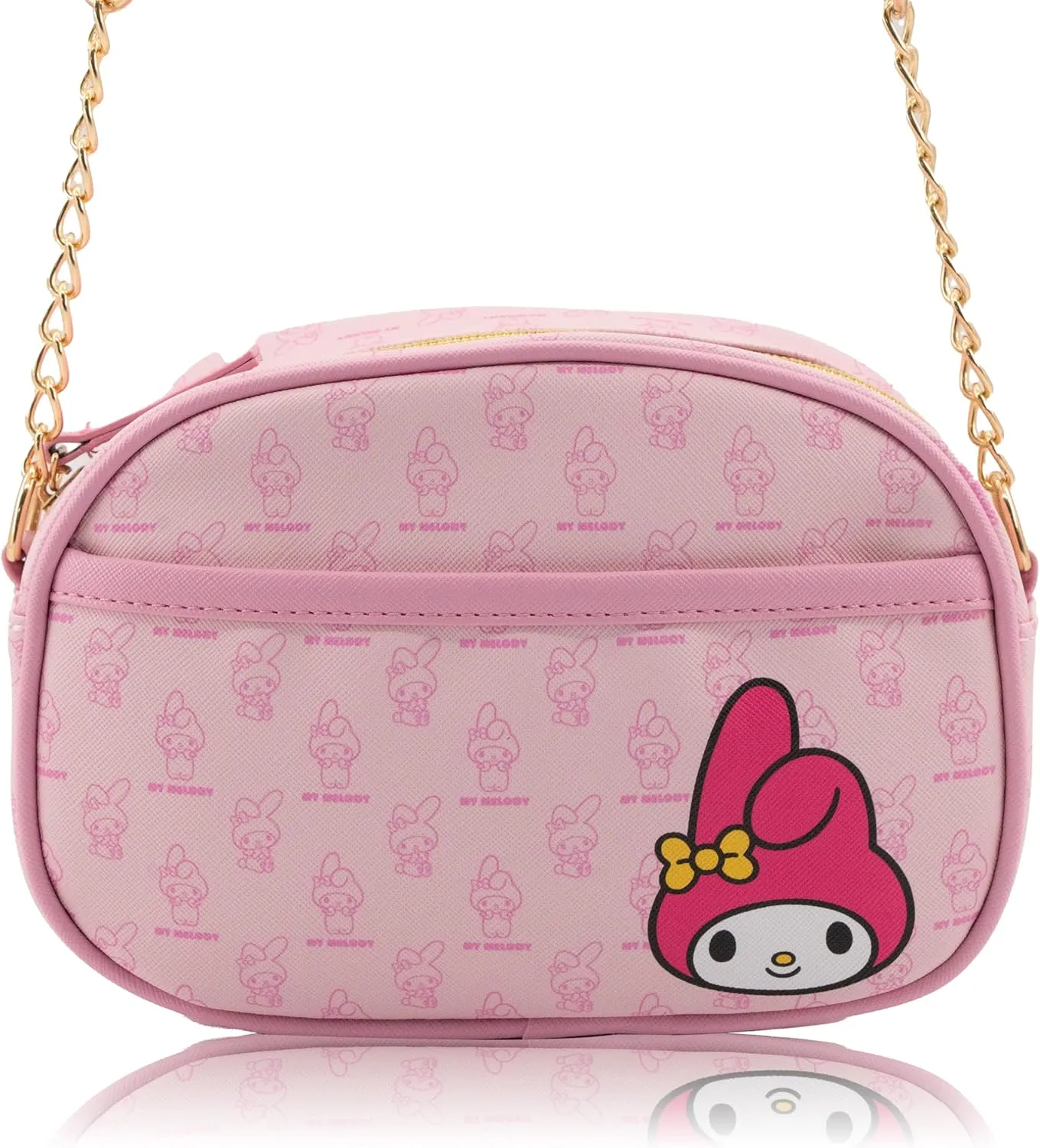 Disney Sanrio Bluey Purse Crossbody Handbag for Women | Metallic Vinyl Women's Shoulder Handbag