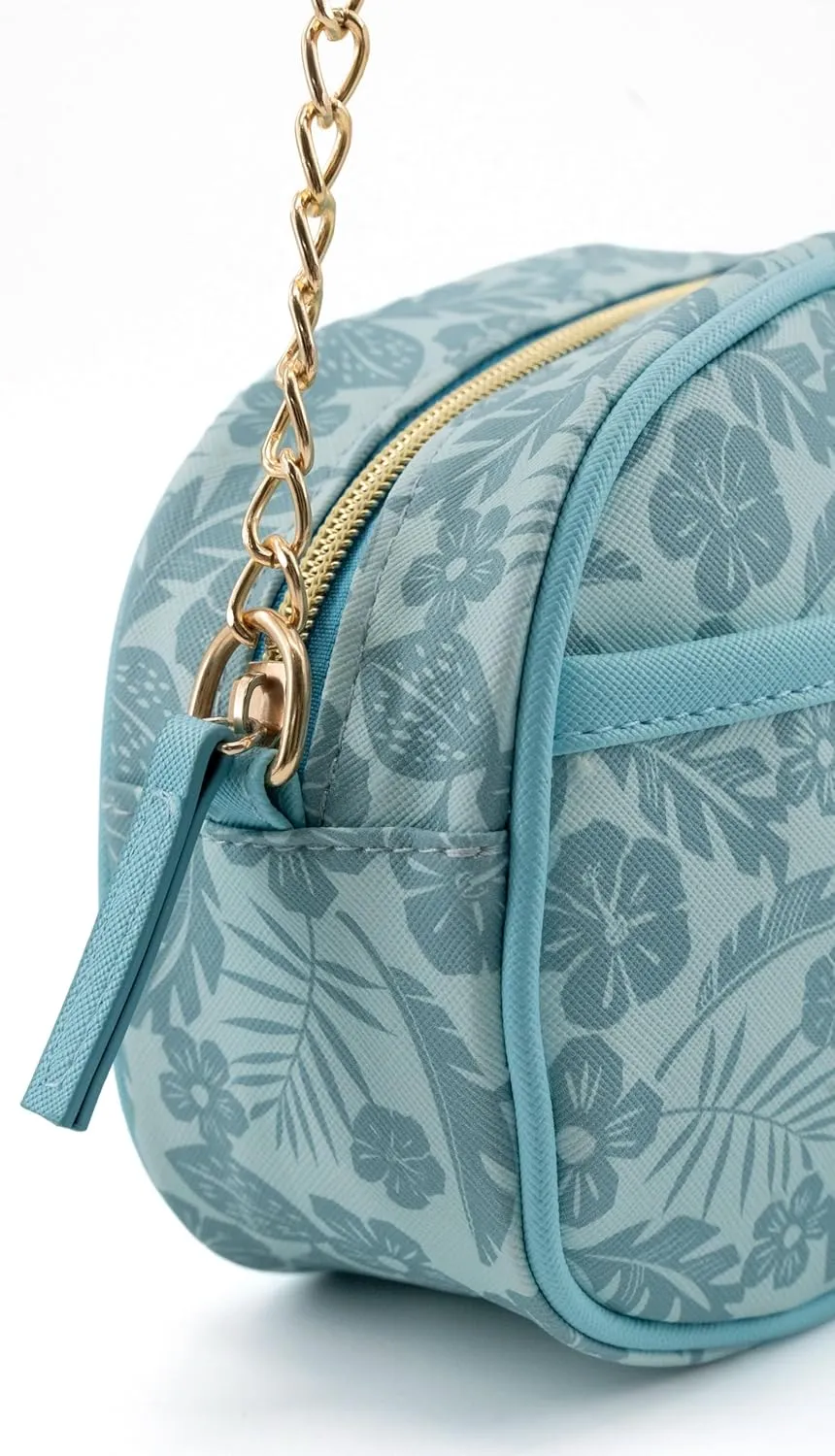 Disney Sanrio Bluey Purse Crossbody Handbag for Women | Metallic Vinyl Women's Shoulder Handbag