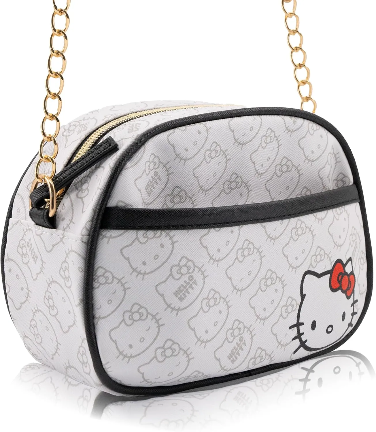 Disney Sanrio Bluey Purse Crossbody Handbag for Women | Metallic Vinyl Women's Shoulder Handbag