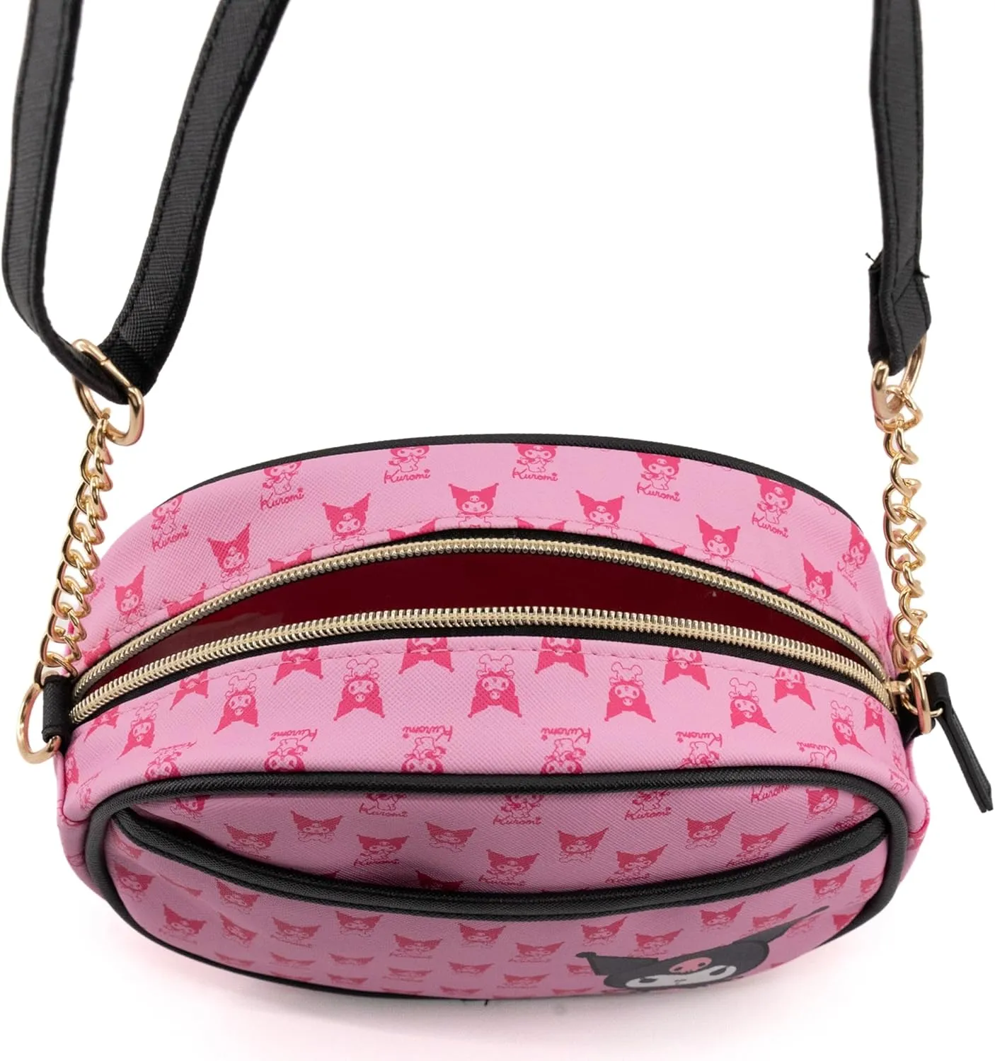 Disney Sanrio Bluey Purse Crossbody Handbag for Women | Metallic Vinyl Women's Shoulder Handbag