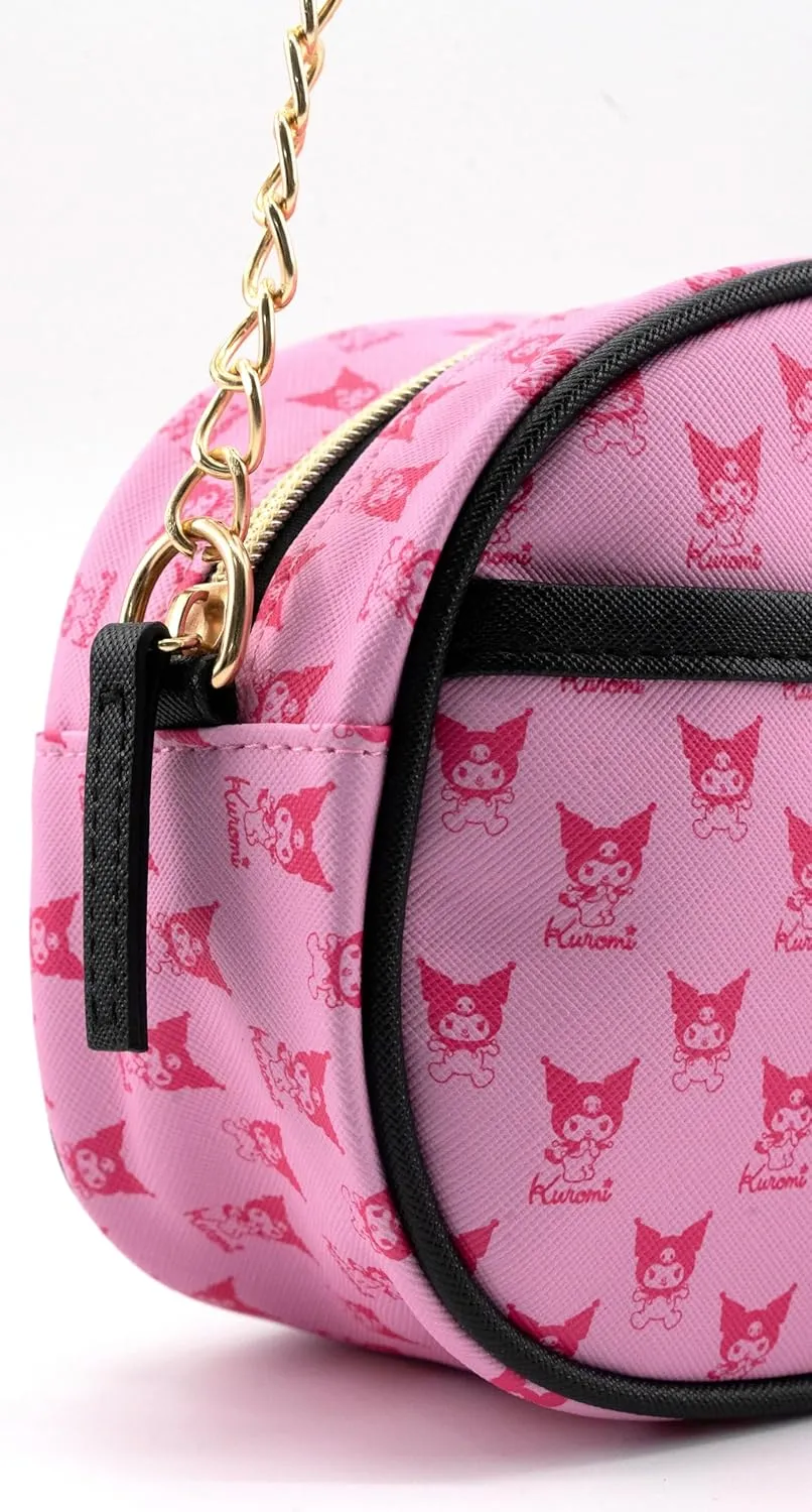 Disney Sanrio Bluey Purse Crossbody Handbag for Women | Metallic Vinyl Women's Shoulder Handbag