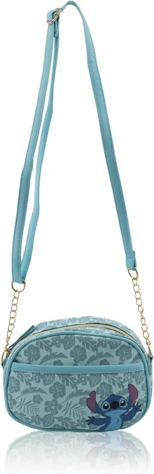 Disney Sanrio Bluey Purse Crossbody Handbag for Women | Metallic Vinyl Women's Shoulder Handbag