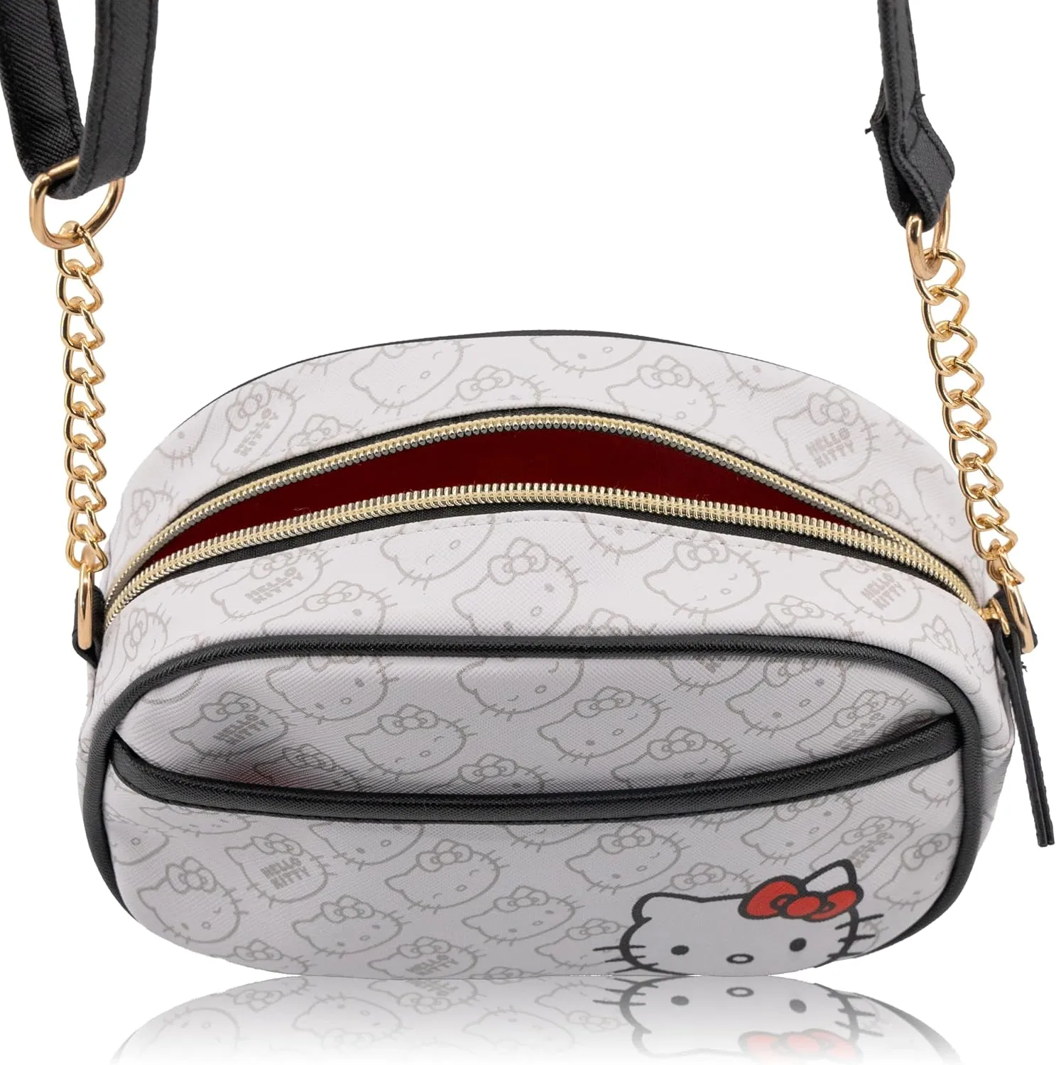 Disney Sanrio Bluey Purse Crossbody Handbag for Women | Metallic Vinyl Women's Shoulder Handbag
