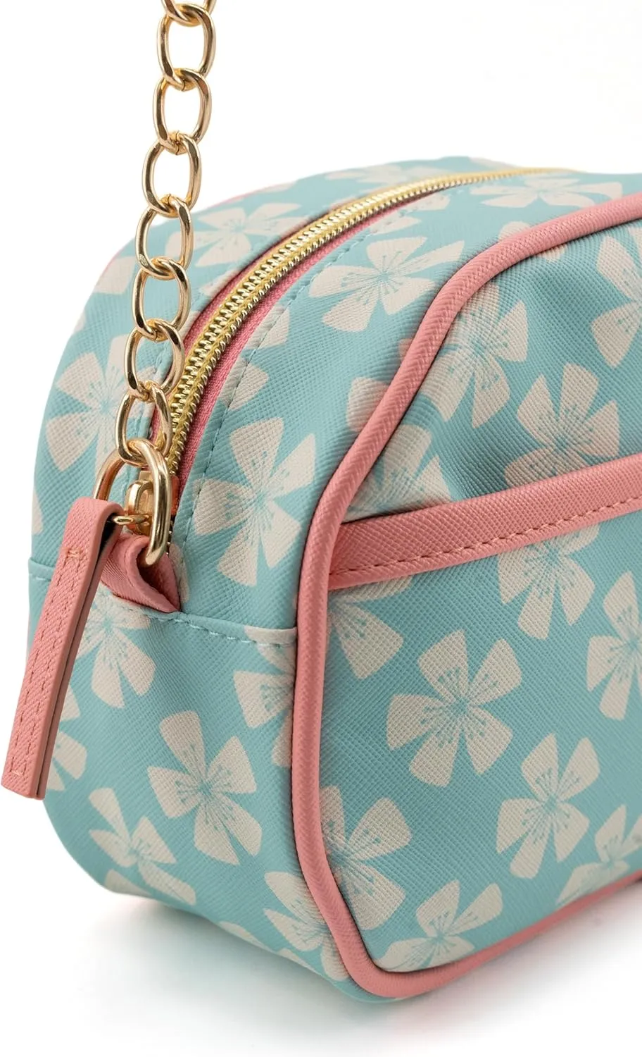Disney Sanrio Bluey Purse Crossbody Handbag for Women | Metallic Vinyl Women's Shoulder Handbag