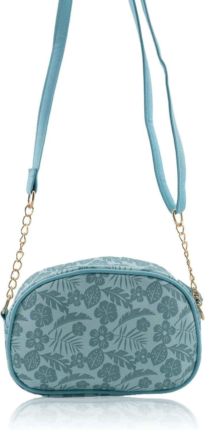 Disney Sanrio Bluey Purse Crossbody Handbag for Women | Metallic Vinyl Women's Shoulder Handbag