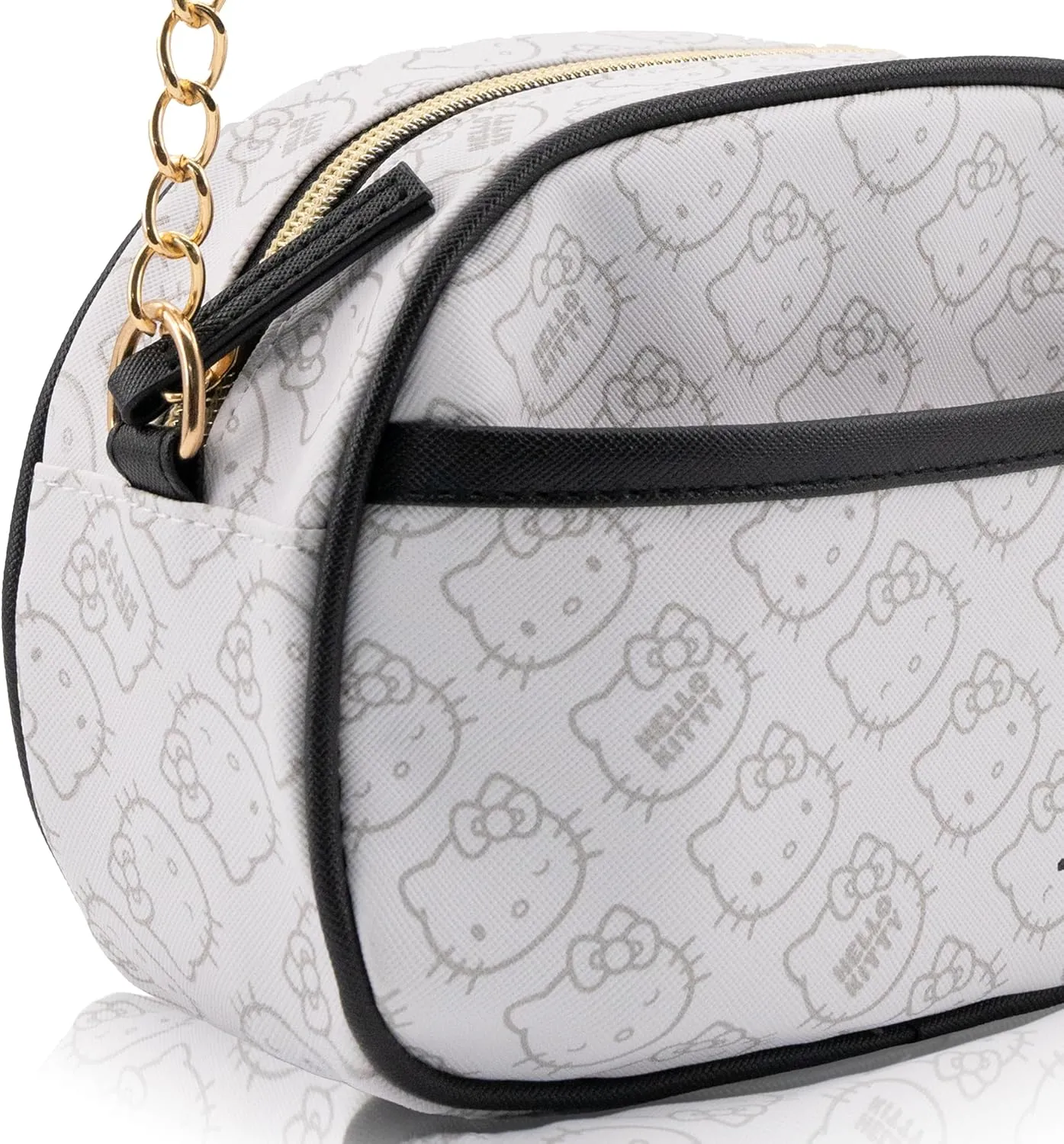 Disney Sanrio Bluey Purse Crossbody Handbag for Women | Metallic Vinyl Women's Shoulder Handbag