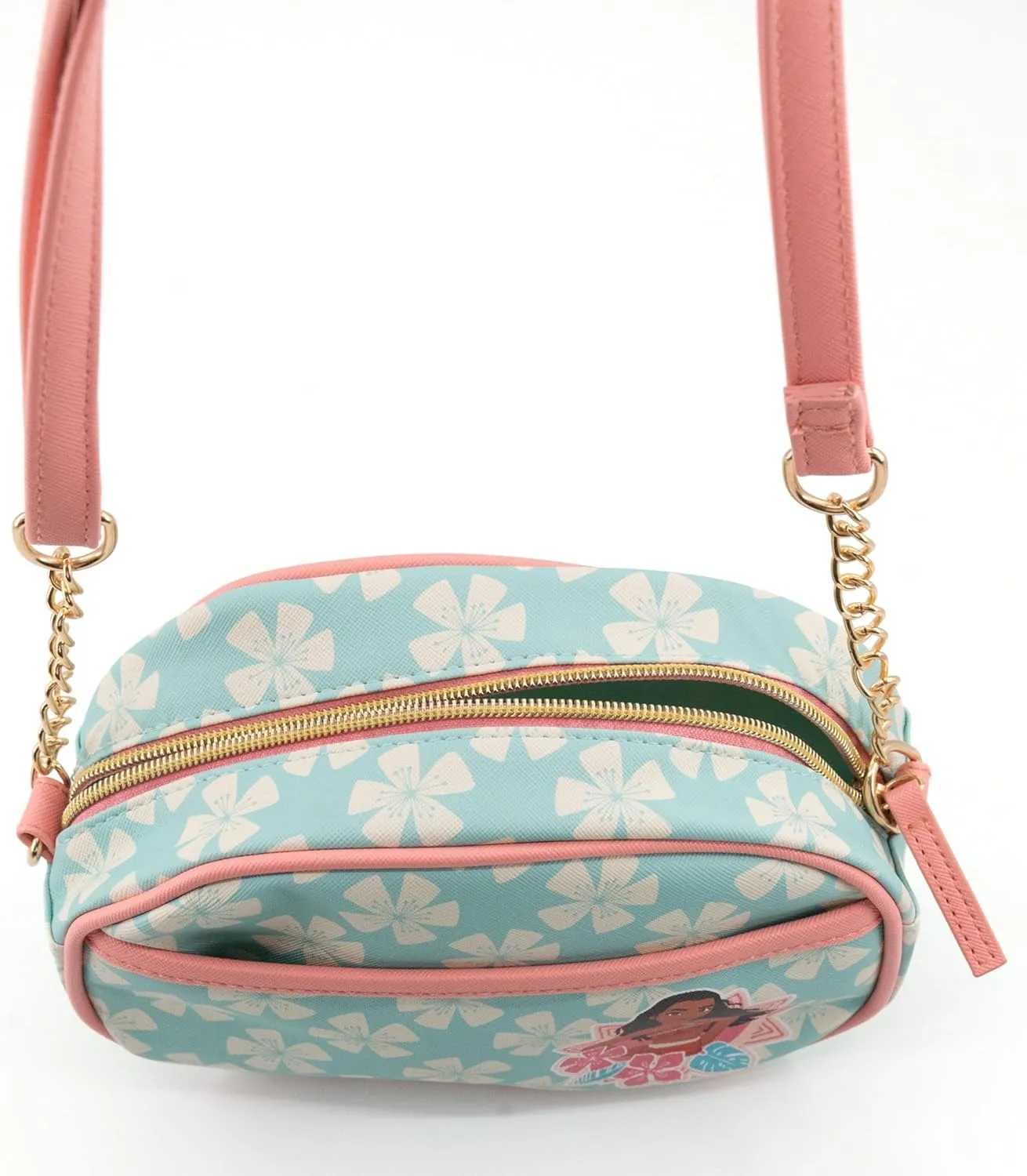Disney Sanrio Bluey Purse Crossbody Handbag for Women | Metallic Vinyl Women's Shoulder Handbag