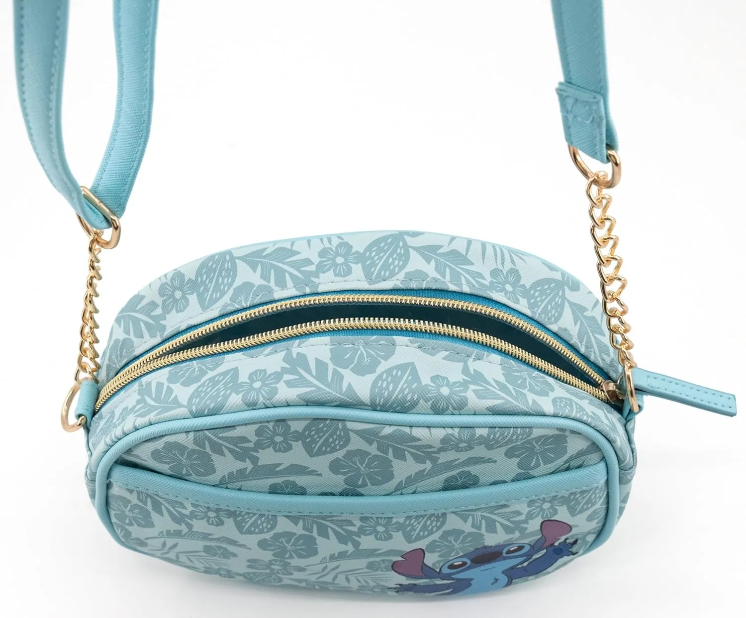 Disney Sanrio Bluey Purse Crossbody Handbag for Women | Metallic Vinyl Women's Shoulder Handbag
