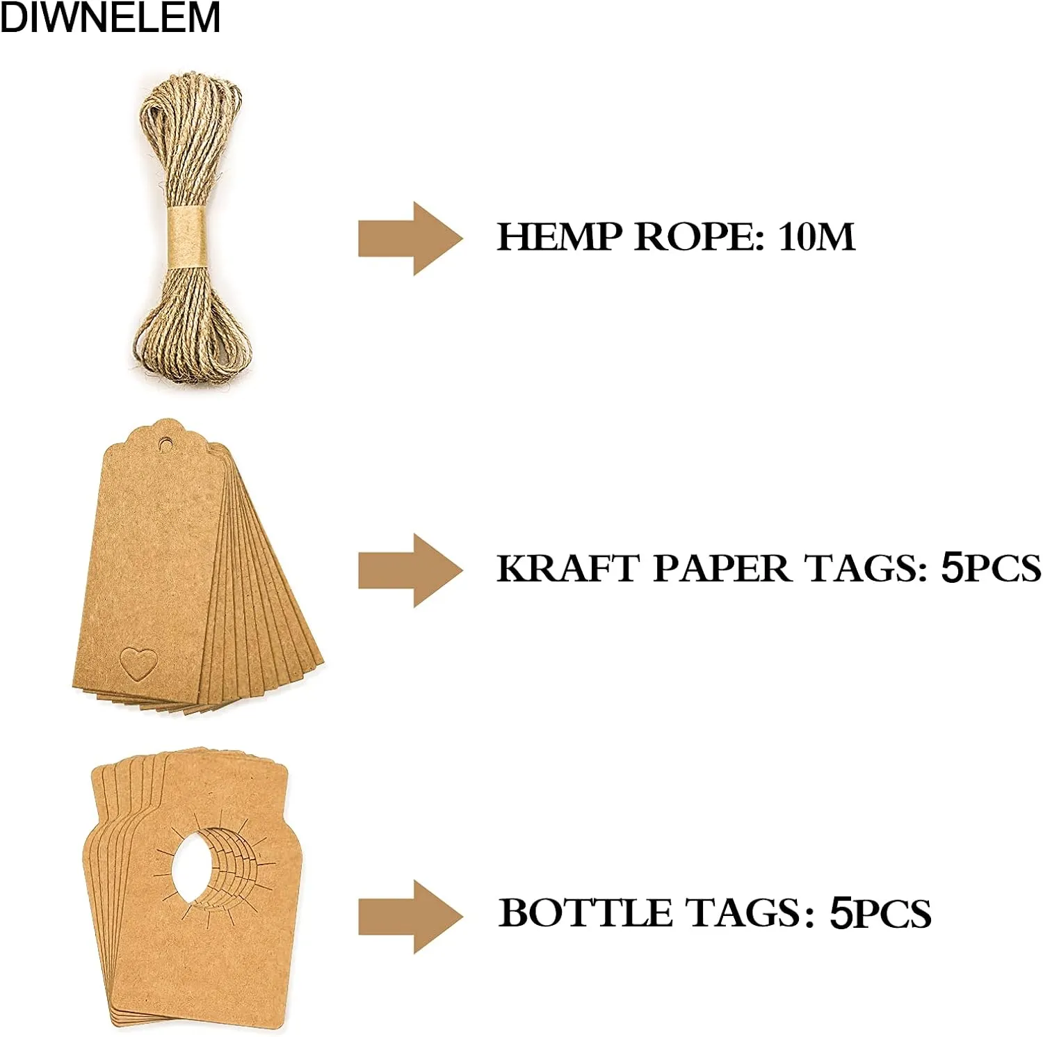 DIWNELEM 2 Pack Burlap Wine Gift Bags with Two Window Double Window Two Bottles Burlap Jute Wine Bottle Bag for Wedding, Party Favors, Christmas, Holiday and Wine Tasting Party