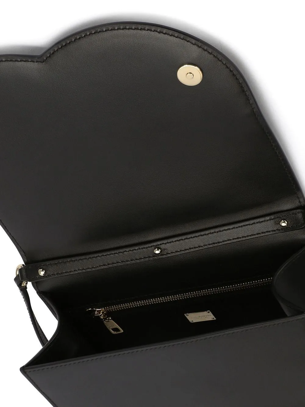 Dolce & Gabbana Dg Logo Leather Crossbody Bag