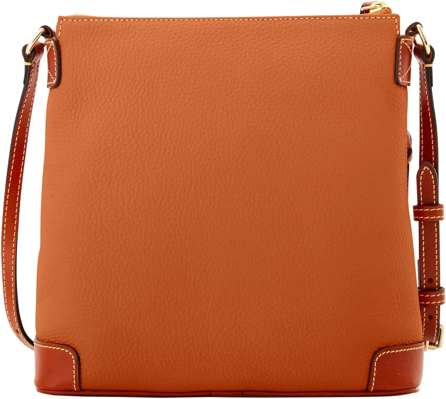 Dooney & Bourke Women's Crossbody in Pebble Grain Leather, Large Handbag with Adjustable Shoulder Strap