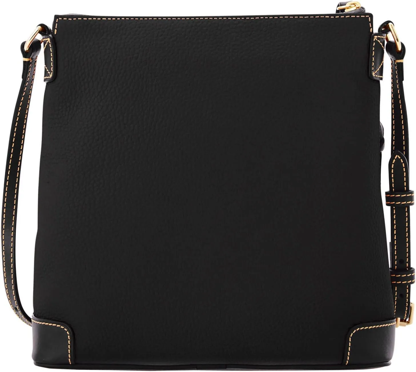 Dooney & Bourke Women's Crossbody in Pebble Grain Leather, Large Handbag with Adjustable Shoulder Strap